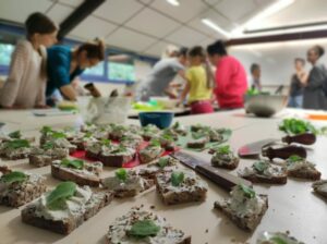 Atelier cuisine sauvage _ Musée de Vizille _ la Fille aux Herbes